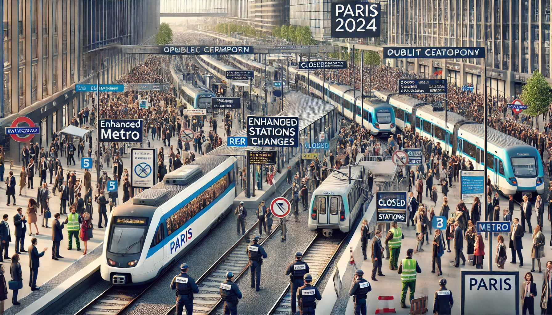 Organisation des transports pour les JO 2024